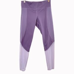 Joy Lab Comfort Printed Mesh Panel Mid-Rise Leggings  Sz S